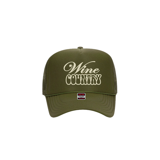 Wine Country Hat - Green